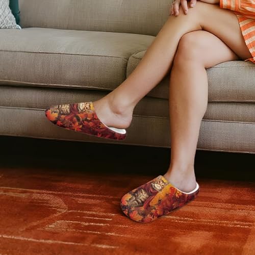 Women's Memory Foam Slippers Plush Soft Non-Slip Indoor Outdoor House Shoes Cozy Comfy Warm & Comfortable Sole Lightweight2