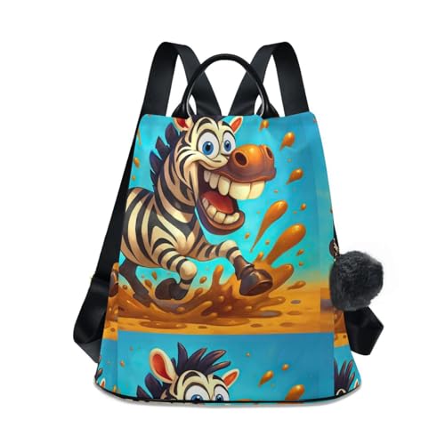 Sac à dos pour femme finitions haut de gamme fermeture arrière pompon