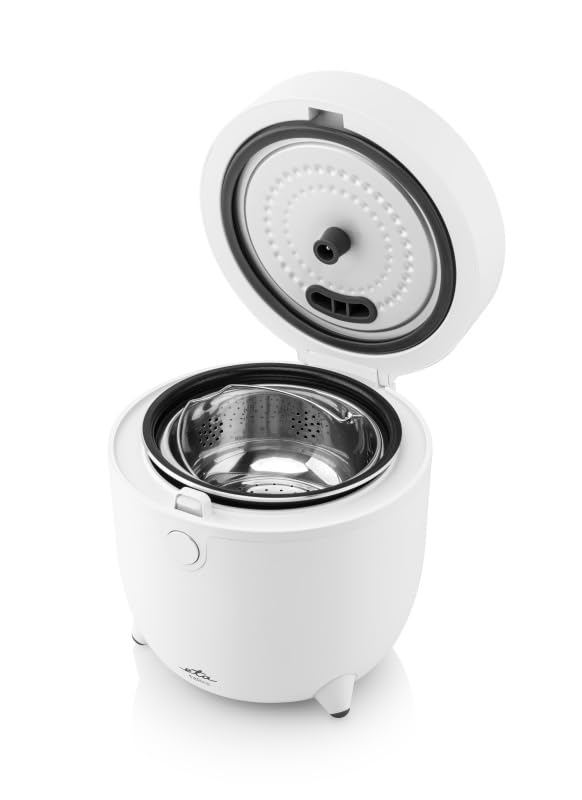 ETA Low Suger Cuociriso FitRice I 500 W I Volume contenitore 1,6 l I 5 programmi automatici + speciale programma a basso zucchero con fino al 40% in meno di carboidrati I per diabetici e figura