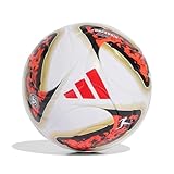 adidas Unisex Bundesliga 26/27 Torfabrik League Recreation Ball, White/Black/solar red, 5