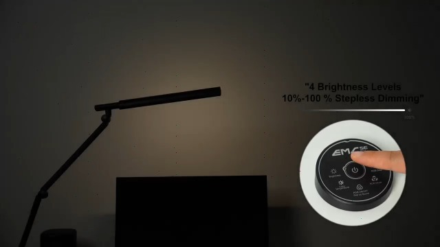 Image of LED Desk Lamp with Clamp, Dual-Light Architect Lamp with RGB Light & Remote