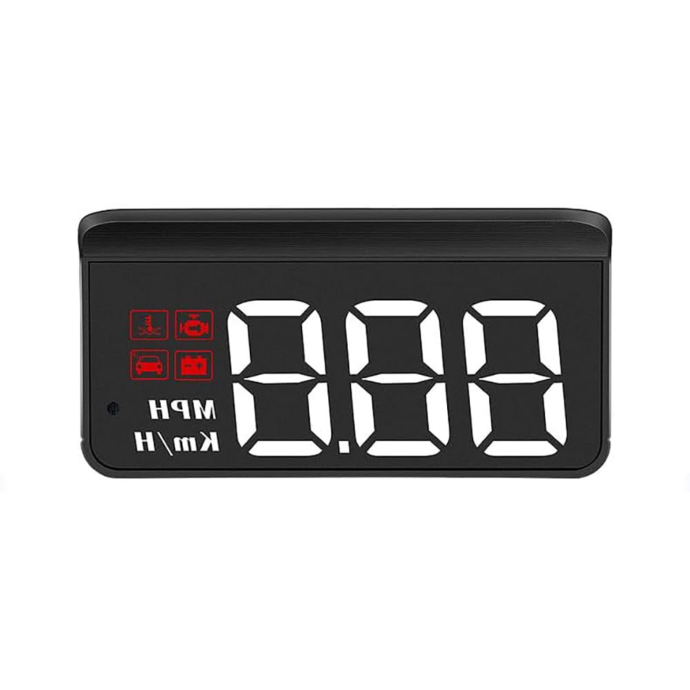 Head Up Display Coche Hud Velocímetro para Subaru Impreza 2.0i 2010–2016, Pantalla Proyector Parabrisas Auto con GPS Display De Velocidad Automotriz para Tablero