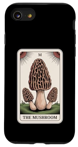 The Mushroom Tarot Card Cottagecore �ʔ����L�m�R���D�� �X�}�z�P�[�X iPhone SE (2020) / 7 / 8 �p