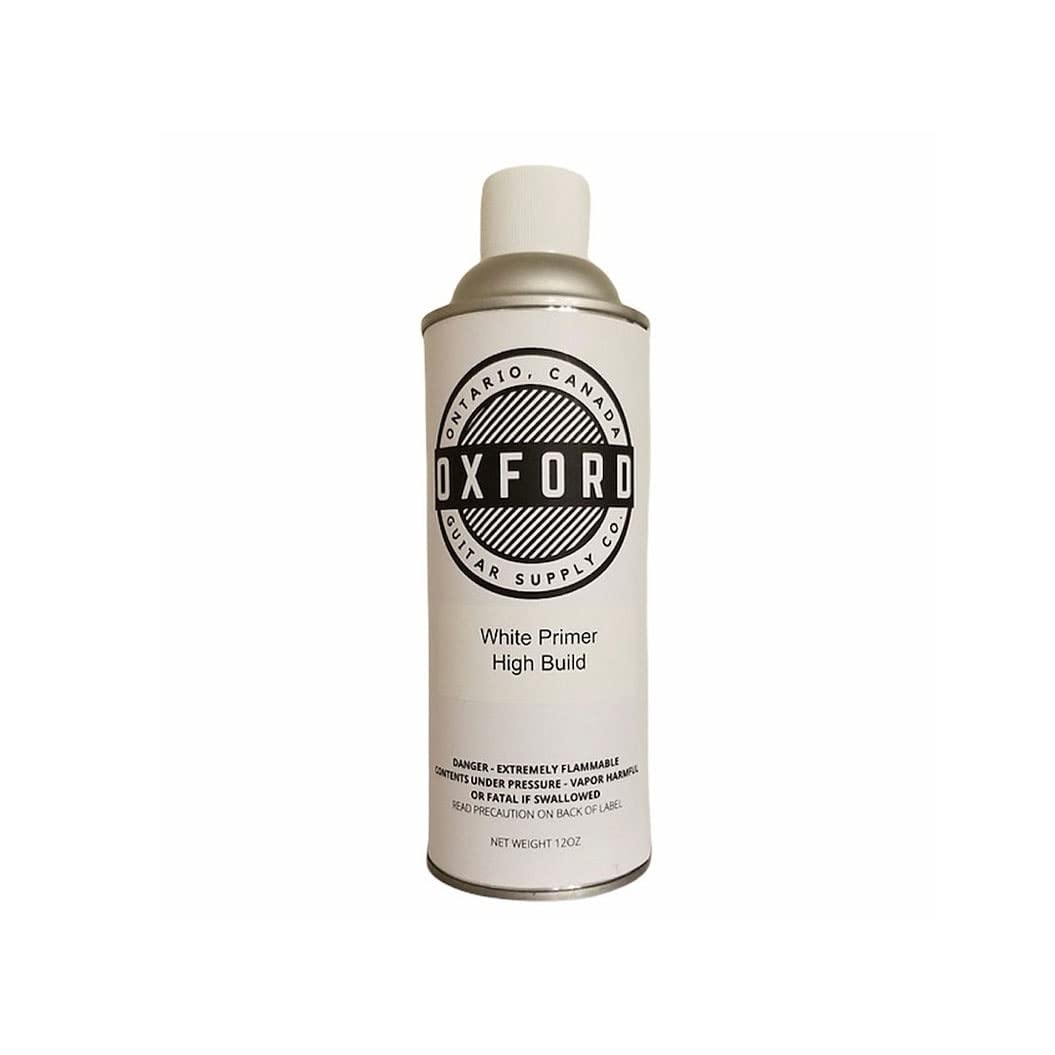 Solo Guitars Oxford Aerosol Nitrocellulose Lacquer – White Primer