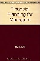 Financial Planning for Managers 0330260707 Book Cover