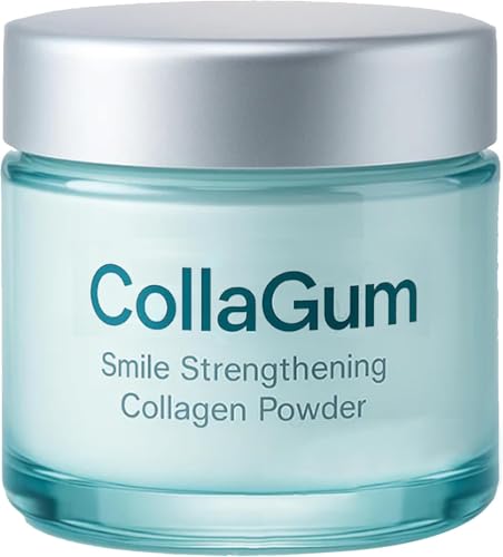 Collagum Smile Renforcement Collagène en poudre, Collagène pour les dents - Poudre dentifrice protectrice pour les gencives,1PCS