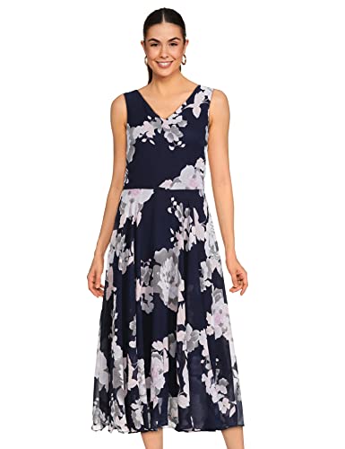 Image of Rare Women's Polyester A-Line Maxi Casual Dress