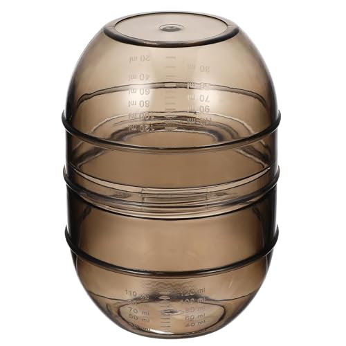 MAGICLULU Gobelet Mélangeur pour Teinture Capillaire 300 Ml en Polypropylène Résistant, Tasse Graduée Double Échelle pour Salon de Coiffure et Usage Domestique, Outil Précis pour Mélange