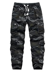 Drawstring Black Camo