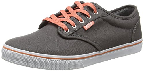 Vans Atwood Low, Zapatillas para Mujer, Gris (Canvas Pewter/Burnt Coral), 40 EU