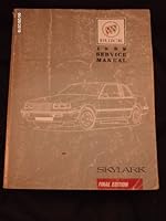 1989 GM Buick Skylark Shop Service Repair Manual B003NA0UTU Book Cover