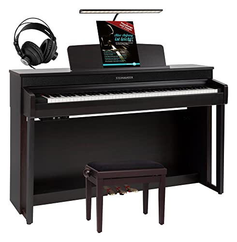 Steinmayer DP-361 RW piano numérique bois de rose foncé Premium Set - Les Beatles, Paul McCartney, John Lennon, RIngo Starr, George Harrison Steinmayer DP-361 RW piano numérique bois de rose foncé Premium Set