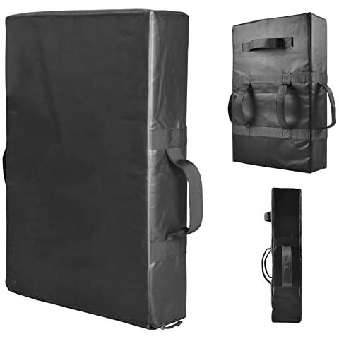 Doubleriver Kicking Shield Pad Martial Arts Blocking Pad for Thai Karate Taekwondo Body Protector 16 x24 x5.5inch Cover