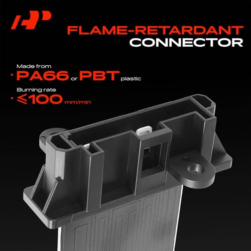 Image of A-Premium Manual HVAC Blower Motor Resistor Compatible with Nissan Altima 2002-2006 - Replace# 271508J000