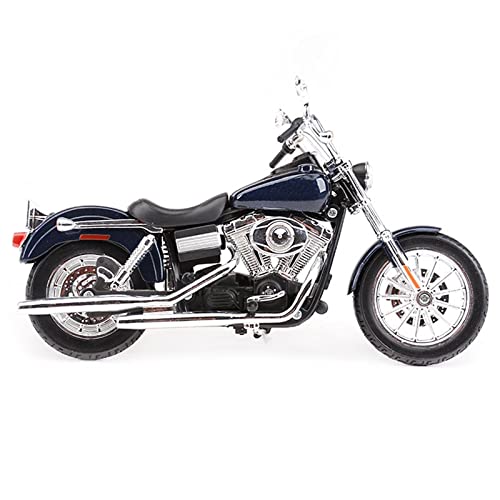 Moto Harley Davidson 2006 FXDBI Dyna Street Bob 1:18 en alliage miniature