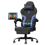 Gaming Chair HAP002-BLACK BLUE-FBM