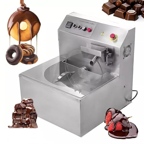 Templadora de Chocolate: máquina for moldear, fundir y recubrir Chocolate for Uso Profesional.