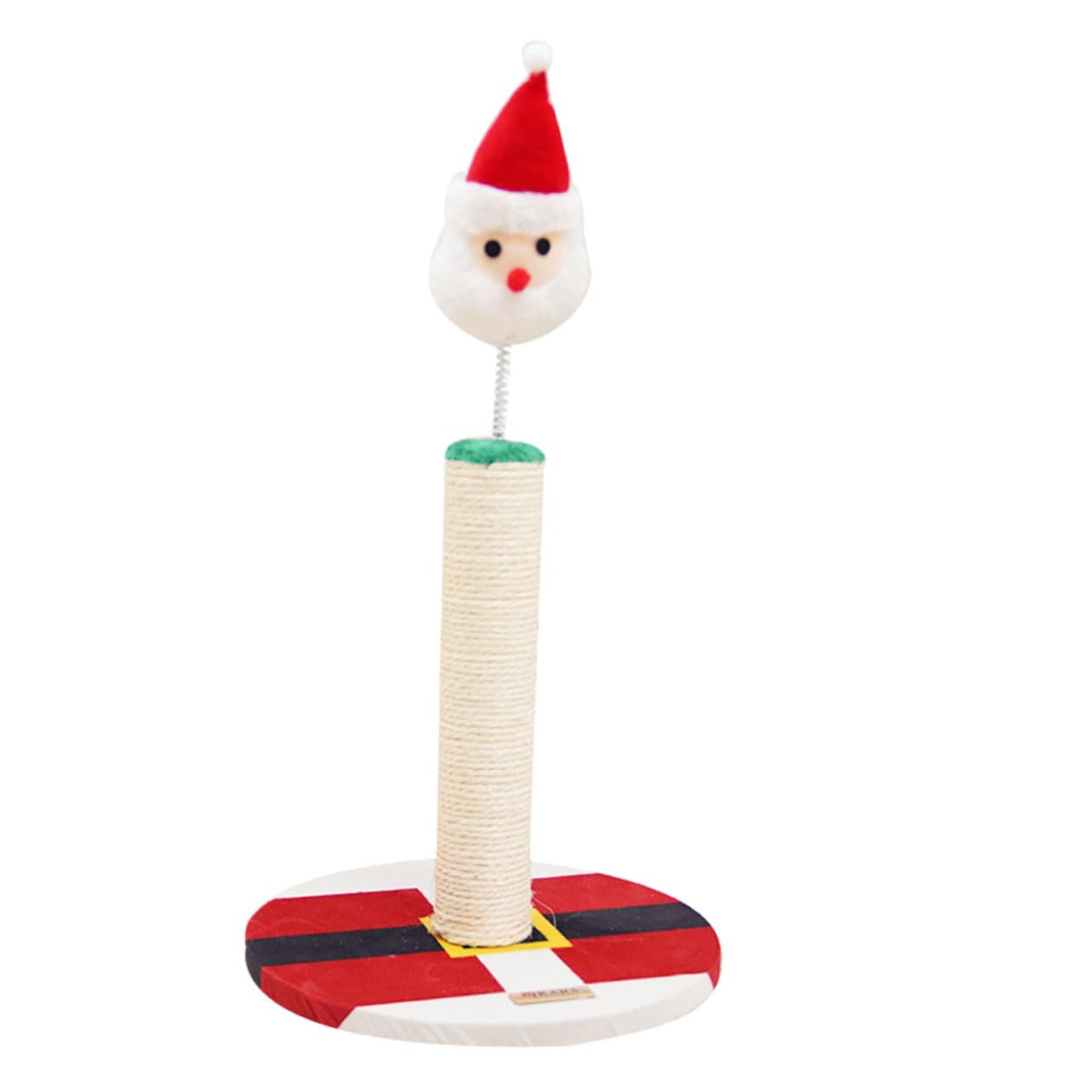 Arbre à chat thématique Noël HEMOTON : le cadeau idéal avec griffoir en sisal pour chaton