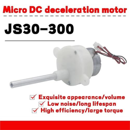 Moteur à engrenages JS30-300 CC 12V 24V miniature pour petits robots - 2