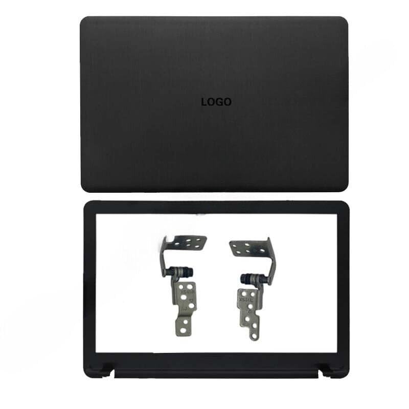 Compatible for Asus X541 R541 X540 A540 R540 LCD Back Cover+Bezel+Hinges Top Rear Lid Case Laptop Front Bezel Hinges (ABH) Black-picture-21