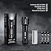 Lighting EVER LED Flashlights High Lumens, Small Flashlight, Waterproof, Adjustable Focus Flash Light for Outdoor, Emergency, Camping, AAA Batteries Included, 2 Pack