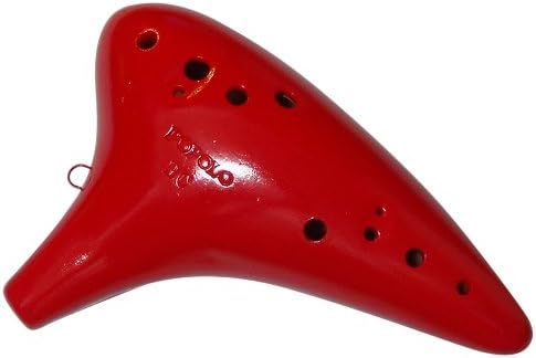 YOKOオカリナ バスC管（レッド） 【公式通販】