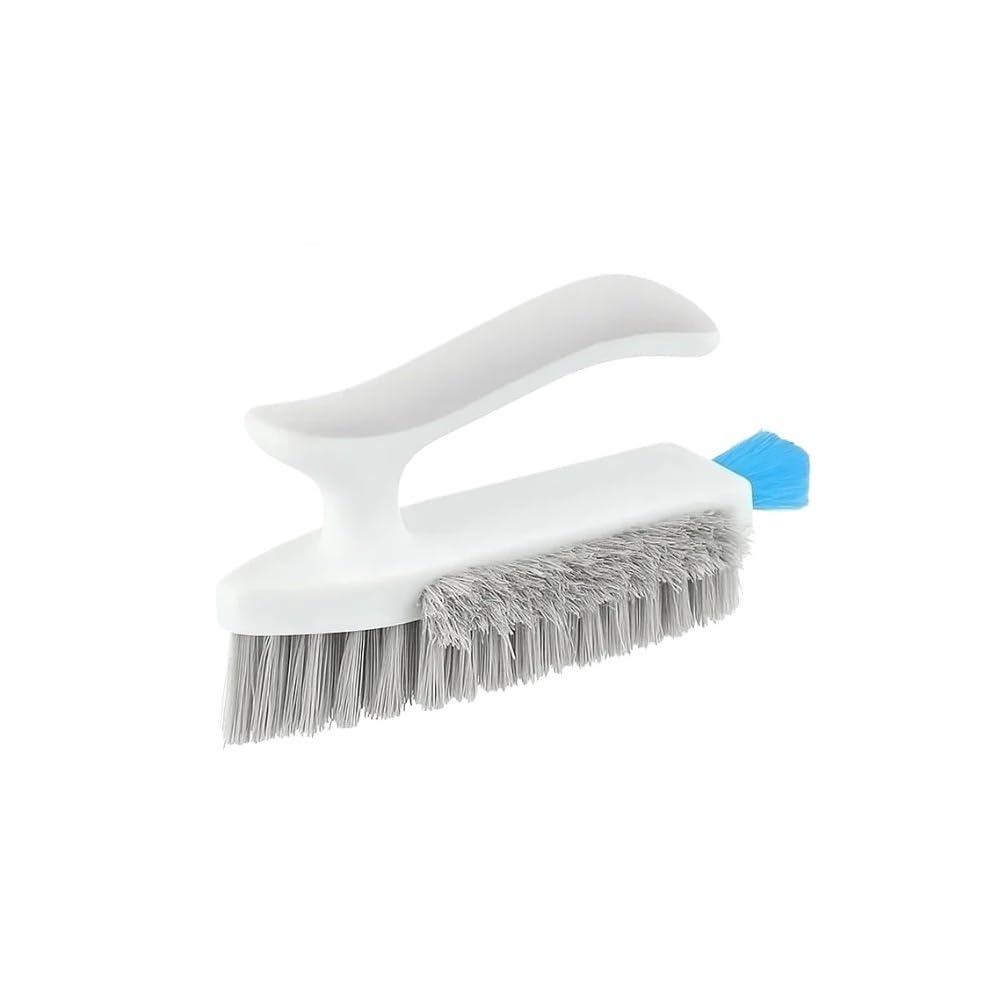 Sunrrafck White 1Pc Multifunctional Gap Cleaning Brush - 3-In-1 Crevice With Long Handle, Deep Clean For Window Sills, Keyboard