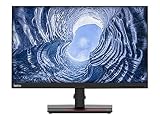 2 ans Lenovo ThinkVision T24i-2L 60,5cm (23,8\") FHD IPS Monitor HDMI/DP/VGA Pivot HV, Black