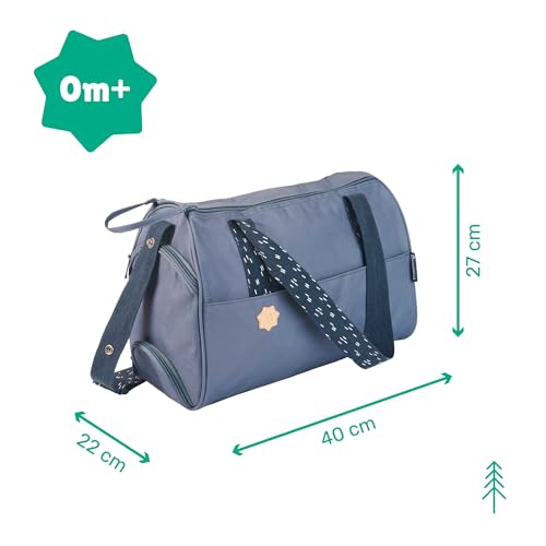 Badabulle Sac à langer Pocketstyle Plan à langer Housse isotherme Pochette Attaches poussette inclus - vue 8
