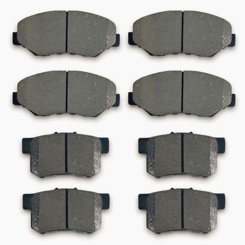 evkingauto Front & Rear Ceramic Brake Pads Set Compatible with ...