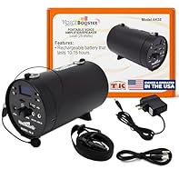 POWERFUL VOICE AMPLIFIER – This portable speaker delivers 25W of amplified sound, covering 8,000 sq ft making it ideal for public speaking, fitness classes, or any situation that requires a reliable communication device. A classroom must have for tea...