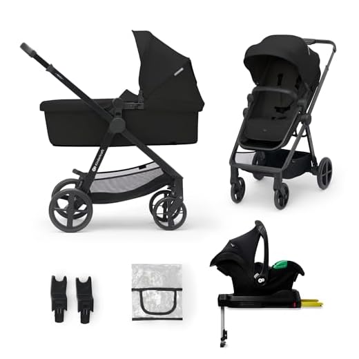 Kinderkraft 4 in 1 Pram with Car Seat