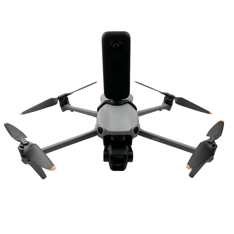 Supporto Superiore Per Drone DJI Flip – Adattatore Per Action Cam Go3s, Staffa Con Vite 1/4", Montaggio Magnetico