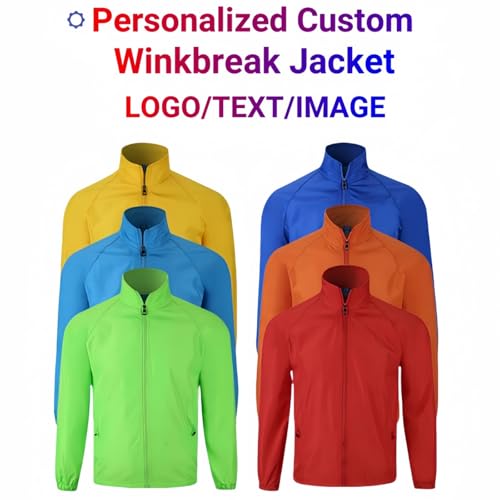 Custom Windbreaker Jacket for Men Women Long Sleeve Shirts Workwear Jacket Outdoor Team Work Uniform3
