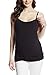 JoJo Maman Bebe Women's Maternity Secret Support Nursing Tank, Black, Large