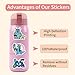 50Pcs Monsters, Inc Stickers Pack Waterproof Sticker Decals for Water Bottle,Laptop,Phone,Skateboard,Scrapbooking,Bumper Gifts for Kids Teens Adults for Party Supply Favor (Monsters, Inc)
