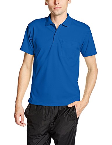 半袖 4.4オンス ドライ ポロシャツ 00330-AVP ロイヤルブルー L