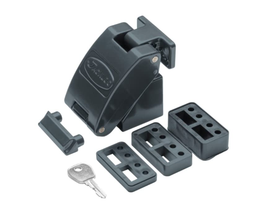 JACKLOC Titan Robust Folding Window Restrictor - Anthracite Grey