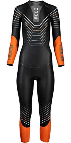 Traje de Neopreno Huub Araya para Mujer - Negro Naranja - Easy Stretch