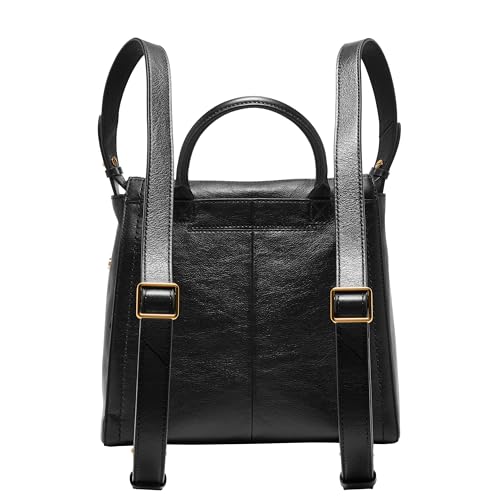 Image of Fossil Women's Parker Leather Convertible Backpack Purse Handbag for Women