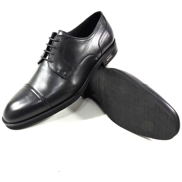 Casadei Men's Black Leather Comfort Oxford Dress Shoes3