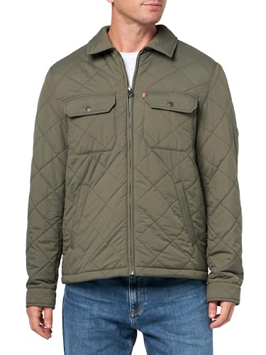 Levi's Men's Diamond Quilted Laydown Collar Jacket