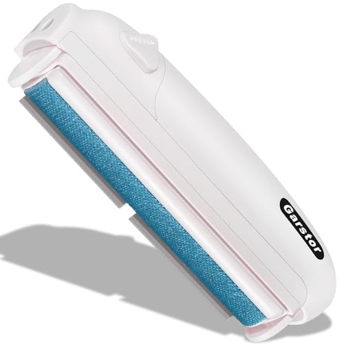 Garstor Pet Hair Remover Roller, Reusable Lint Roller for Pet Hair, Cat Dog Hair Remover for Furniture, Sofa, Carpet, Bedding, Self Clean Lint Roller-Blue