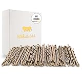 HAARallerliebst® 50 Bobby Pins Beige – 5cm Haarklammern für Damen – Extra stark & langlebig – nachhaltige Geschenkbox – Haarnadeln für Frisuren, Haarstyling Zubehör (beige, 50 Stück)
