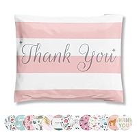 PackaPro 10x13 Poly Mailers 100 Pack Plastic Shipping Bags For Clothing Packaging Mailing 3.15 Mil Durable Self Seal Non-Padded Shipping Envelopes For Small Business Hot Pink/Black Leopard Print