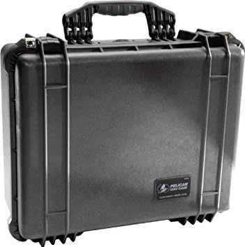 pelican 1550 case with foam (black) black with foam