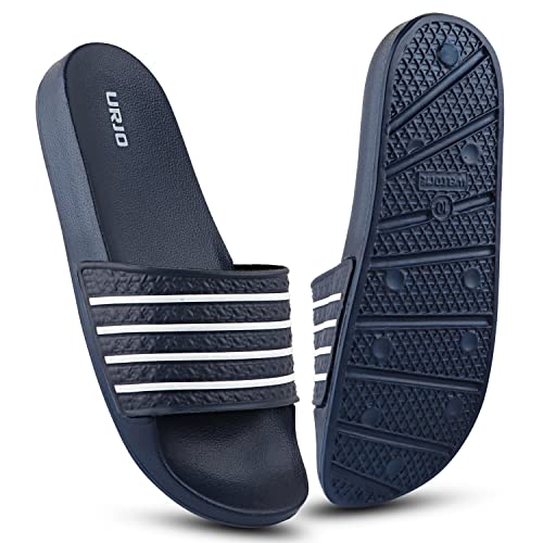 Image of URJO Kids's Sliders /Slippers Lightweight Super Flexible Arch Support Durable Anti Skid & Stylish Dailywear Sliders /Slippers for Boy's & Girl's