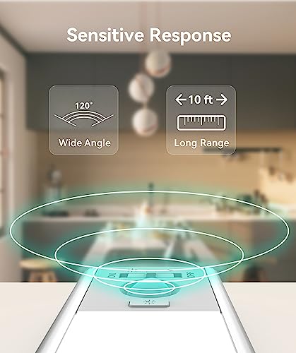 Doopa Under Cabinet Lights, 8 Inch Motion Sensor Light Indoor, 31-Led Battery Operated Lights (7000K), Under Counter Lights For Kitchen, Wardrobe, Cupboard (2 Pack) #TOP5