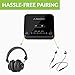 Avantree D4169 Dual Wireless Headphones & Earbuds Set for TV Watching with Bluetooth Transmitter, Personalized Volume Control, Plug-n-Play, No Audio Delay