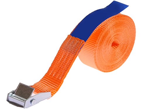 INDUSTRIE PLANET 10 x 250 kg/daN 6m Profi Spanngurte mit Klemmschloss 25mm Spannriemen Befestigungsriemen DIN EN 12195-2 – Bild 3